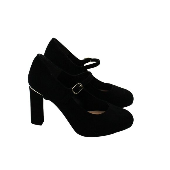 Alfani Womens Faux Suede Evening Mary Jane Heels - Picture 3 of 7